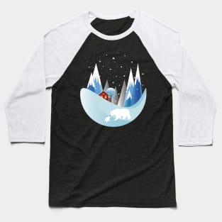 Snowing Baseball T-Shirt